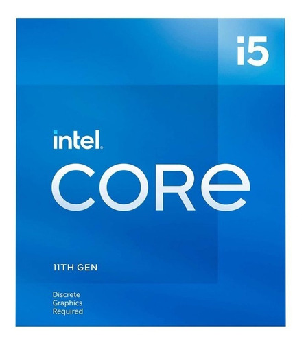 Microprocesador Intel I5 11400f 4.4ghz 6 Cores 11va Gen