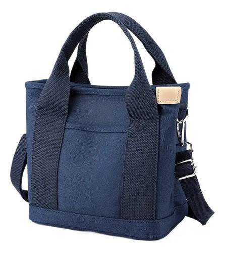 Hh Bolso De Compras De Lona Con Hombros Cruzados Para Mujer