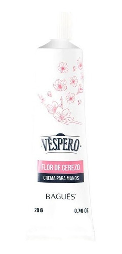 Crema Para Manos Flor De Cerezo 20g Vespero De Bagues