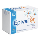 Epival Er 30 Tabletas 500mg