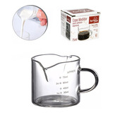 Copo Medidor Cafeteira Café Leite Chá Barista 75ml Cor Transparente