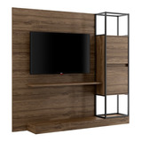 Centro De Entretenimiento Tv 60 Home Design Legno Negro Mate