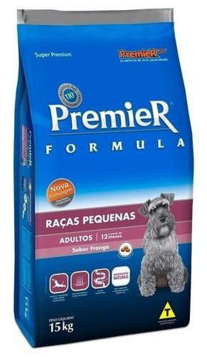 Ração Premier Cães Adultos Raças Pequenas 15kg Premier