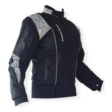 Campera Moto Upper Dama Protecciones Abrigo Motoscba