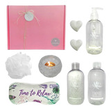 Aroma Caja Regalo Mujer Box Spa Jazmín Kit Set N01 Relax