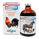 Vitamina B12 5500 De 100 Ml Caballos Gallos Perros Bovinos