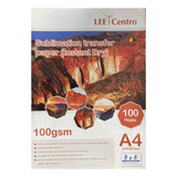 Papel De Sublimación Lee Centro Crema Pack 4 Unidades