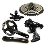 Grupo Ltwoo Transmisión Mtb 1x11 Compatible Shimano 11-52