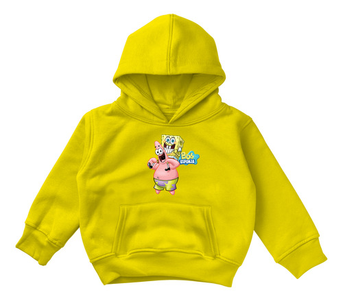 Blusa De Frio Moletom Infantil Bob Esponja E Patrick