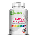 Magnésio L-treonato 500mg 60 Capsulas Suplemento Vitamina