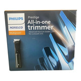 Aparador Multifuncional Philips Norelco Multigroom Prestige Cor Preto 110v/220v