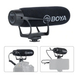 Microfono Boya Original By-bm2021 Para Camara Y Celular