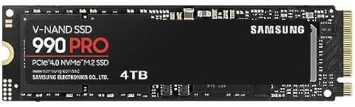 Samsung 990 Pro Ssd 4tb Pcie 4.0 M.2 2280 Disco Duro Interno