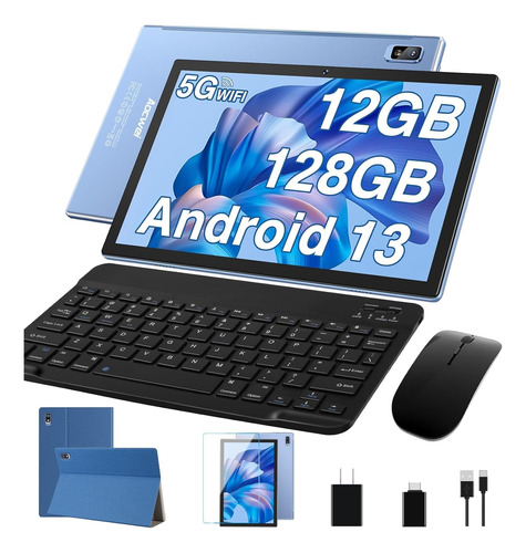 Tablet Aocwei 10.1 128+12gb Memoria Ram Teclado Bluetooth