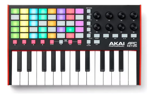 Akai Apc Key 25 Mk2 Controlador Ableton L Launchpad Open Box