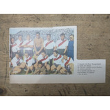 Recorte River Plate Metropolitano 1945 Debut Carrizo