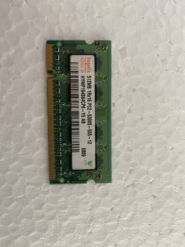 Memoria Ram Hynix 512mb 1rx16 Pc2-5300s Hymp164s64cp6-y5