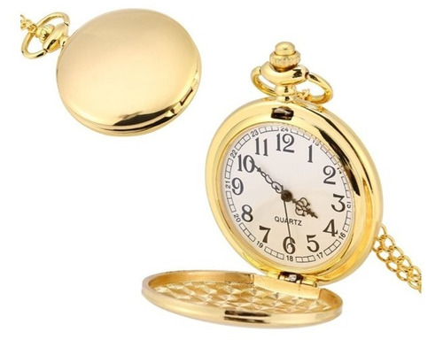 Reloj Bolsillo Oro Con Colgante Para Trajes Peaky Blinders
