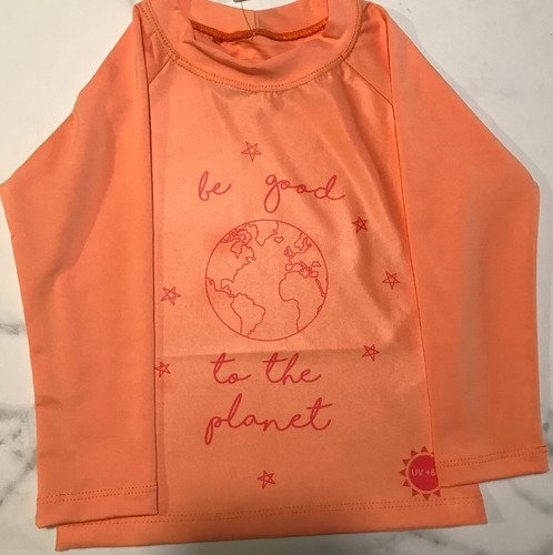 Remera Protección Solar Filtro Uv50+ Bebés, Niños Y Niñas 