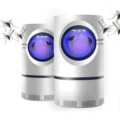 Lampara Mata Insectos Eléctrico Mata Zancudos Mata 2pzs