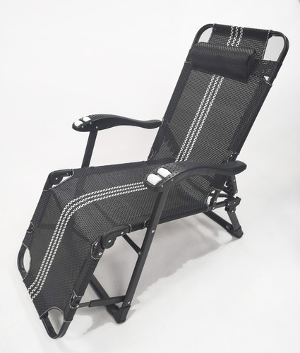 Reposera Plegable Playa, Jardin Reclinable 178 Super Pro 150