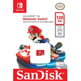 Memoria Micro Sd 128gb Sandisk P/ Nintendo Switch