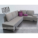 Sillon Sofa Esquinero Convertible Encama En Tela 