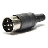 Ficha Conector Din 5 Pines Macho 360º