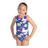 Leotardo Gimnasia Flexible Gilling Activewear Unicornios