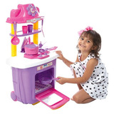 Cozinha Rosa Portátil Infantil Pia Com Água - Maral Cor Lilás