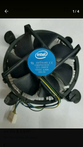 Cooler Intel Disipador 