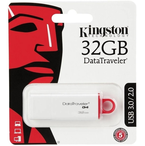 Memoria Kingston 32gb  Usb 3.1/3.0/2.0 Datatraveler G4