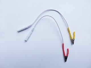 2 Cables Caiman Fisioterapia Electrocupuntura