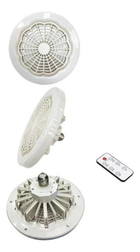 Ventilador De Teto Controle Remoto Luz Integrada E27 30w 