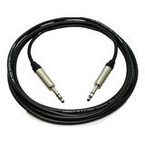 Cable Plug 6.3 Trs Balancedo De 1 Metro