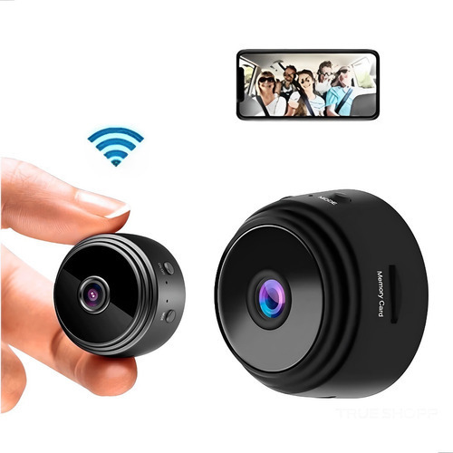 Mini Espiã Wifi Camera A9 Noturna De Segurança Discreta Voz