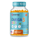 Omega 3 Kids Infantil 760mg Gummy Docinho Peixinho Everna