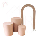 Arco De Festa Romano Mdf Kit Promoção + Trio De Mesa Redonda