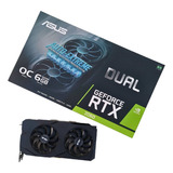 Placa De Vídeo Nvidia Asus Geforce Rtx2060 Dual 6g-evo