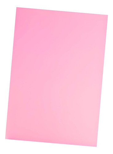 500 Papel Para Impressão Offset Color Rosa 180g/m 210x297 A4