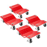 Car Jack - Patines De Neumáticos  Juego De 4 Piezas De Acer