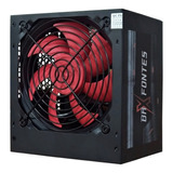 Fonte De Alimentação Atx Pc Gamer Pfc Ativo 850w Real Brx Cor Bivolt