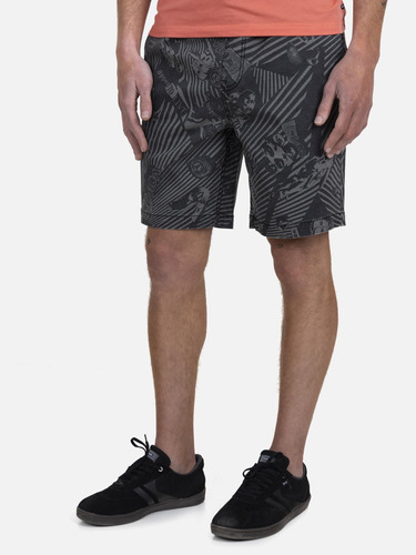 Bermuda Jogger Hombre 7b309-mv22 Negro Volcom