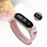 Reloj/pulsera Led De Dibujos Animados Para Niños De Regalo