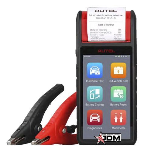 Analizador Batería + Diagnostico Obd2 Autel Bt608 - Jdm