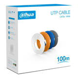 Bobina De 100 Mts De Cable Utp Cat5e 100% Cobre Color Blanco