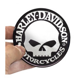 Adesivo Harley Davidson Resinado 8 Cm - Diversos Modelos