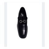 Zapato Mocasín De Vestir Para Caballero. 3143 Atanado Negro