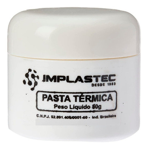 Pasta Térmica De Silicone Dissipadora Calor Processador + Nf