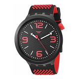 Reloj Swatch Para Hombre So27b102 Big Bold De Cuarzo Color